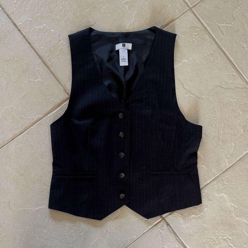 GAP Charcoal Gray Vest